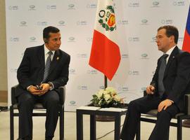 Intensa actividad diplomática de Humala, con los presidentes de Rusia, China y Vietnam