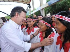 Santos insta a los estudiantes colombianos a volver a las clases 