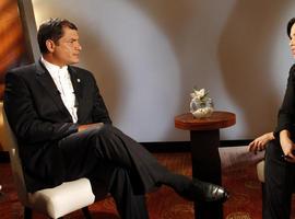 Correa: “En Ecuador hay plena libertad de expresión” 