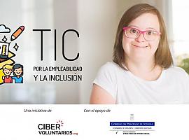 Cibervoluntarios pone en marcha "TIC por la empleabilidad y por la inclusión en Asturias"