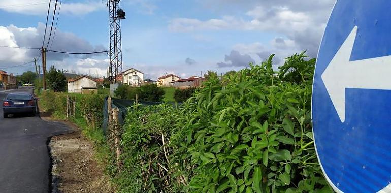  Se culmina la mejora de la carretera de la Cruz de Illas, en Castrillón, cuya titularidad se cederá al Ayuntamiento