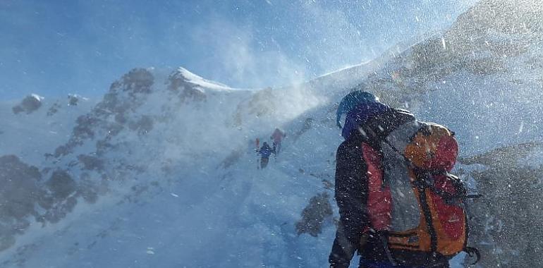 Todo el fin de semana riesgo de aludes en Picos de Europa por encima de 1.900 metros