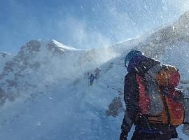 Todo el fin de semana riesgo de aludes en Picos de Europa por encima de 1.900 metros