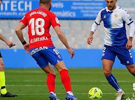 Reparto de puntos entre el Sabadell y el Real Sporting (1-1)