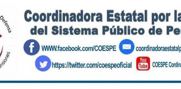 Comunicado sobre la vivienda de la Coordinadora Estatal por la Defensa del Sistema Público de Pensiones