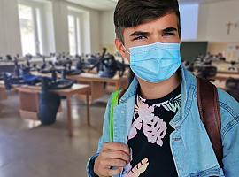 Asturias registra 43 aulas y 787 estudiantes aislados durante la última semana por la incidencia de la covid 