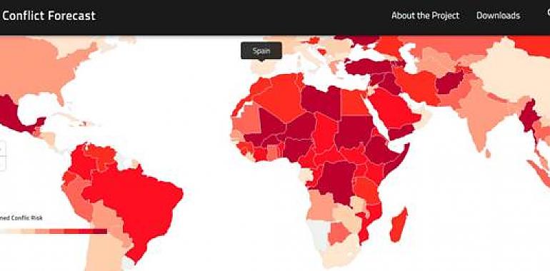 Una web te avisa de dónde pueden surgir conflictos en el mundo