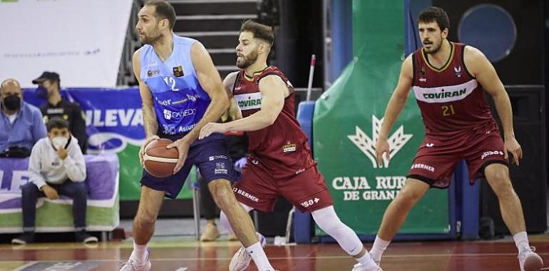 La estela victoriosa del Liberbank Oviedo Baloncesto se rompe en Granada