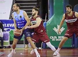 La estela victoriosa del Liberbank Oviedo Baloncesto se rompe en Granada