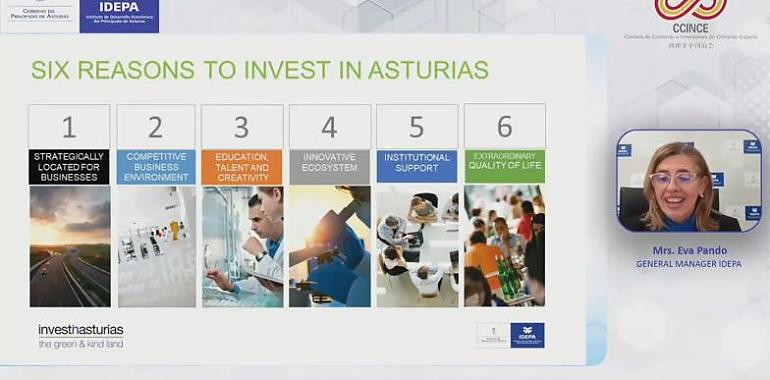 Asturias presenta ante las empresas chinas sus atractivos como lugar para la inversión