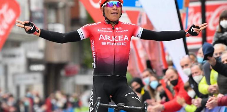 Nairo Quintana, primer líder de la Vuelta Asturias 2021 