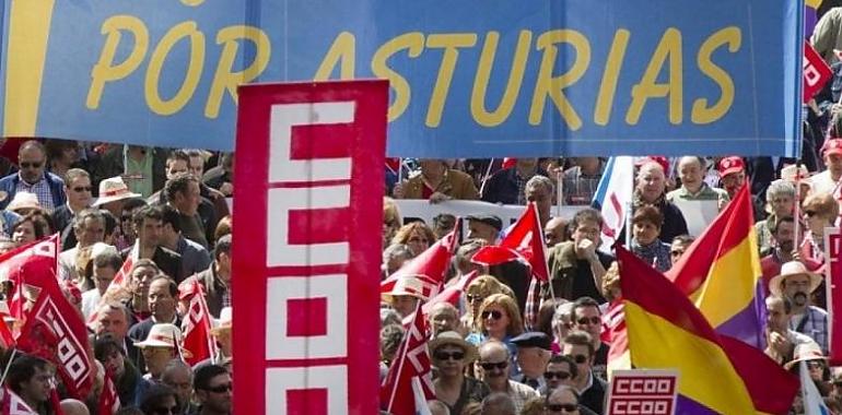 Gijón acoge las concentraciones sindicales del 1º de Mayo
