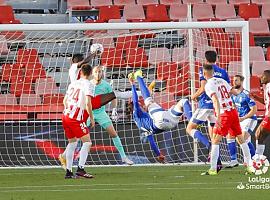 Importante empate del Real Oviedo ante el Almería