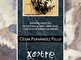 El arte de César Fernández Pello (Xastre), al natural en La Ribera
