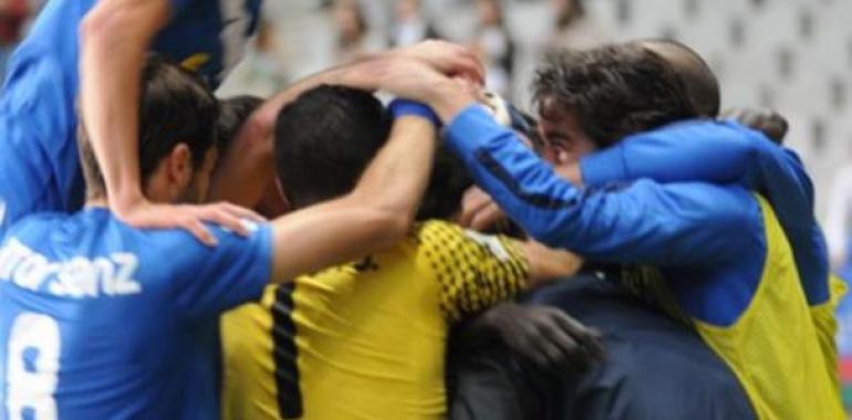 Primer entrenamiento tras colocarse en la zona noble de la tabla