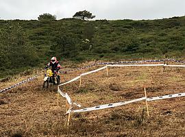 El enduro infantil triunfa en Tineo