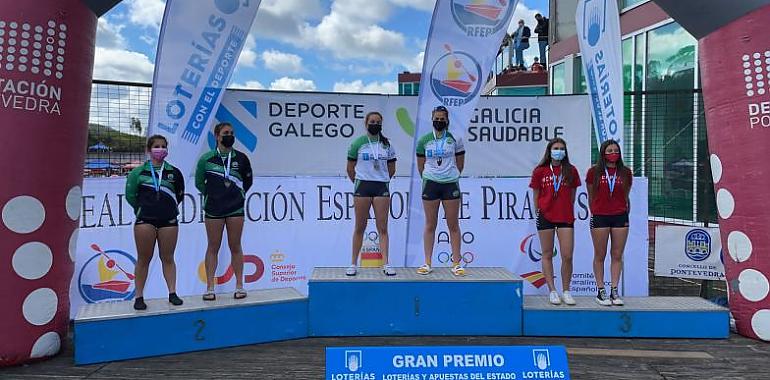 Pablo Martínez y Antía Otero logran triple oro en la II Copa de España de Esprint