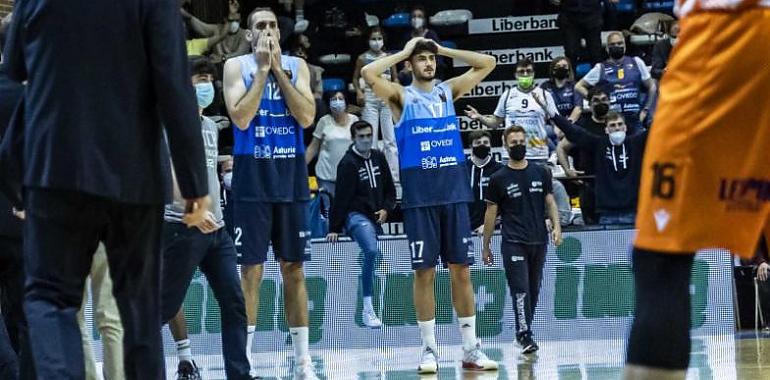 El Liberbank Oviedo Baloncesto ve cortado su sueño del playoff 