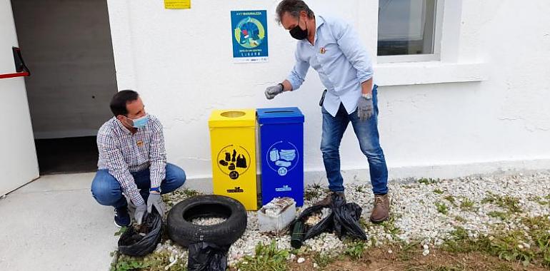 El Gobierno del Principado contribuye al proyecto Libera con la retirada de residuos en el Paisaje Protegido del Cabo Peñas