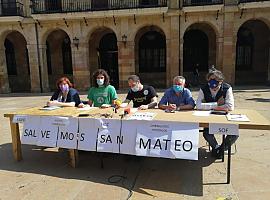 Colectivos ciudadanos ovetenses contra la privatización de San Mateo