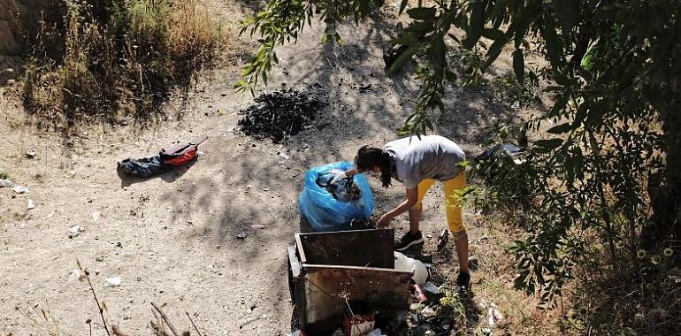 260 voluntarios voluntarios del Proyecto LIBERA retiraron casi 2 toneladas de basuraleza en 23 puntos de Asturias el pasado sábado