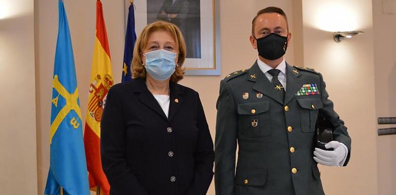 Nuevo Jefe de la Comandancia de Gijón de la Guardia Civil