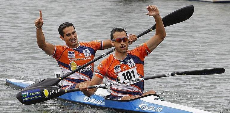 El Oviedo Kayak cierra la temporada con 48 medallas
