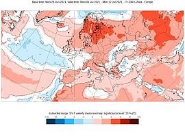 Se esperan temperaturas altísimas en el mes de Julio en casi todo el territorio nacional