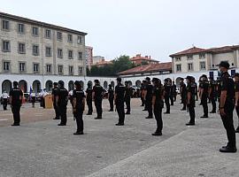 44 nuevos policías inician su periodo de prácticas en la Jefatura Superior de Policía de Asturias