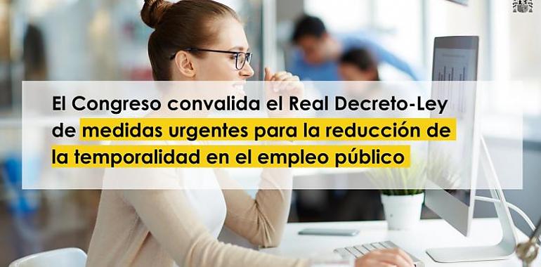 El Congreso aprueba las medidas del Gobierno para la factura eléctrica, los interinos y las mascarillas