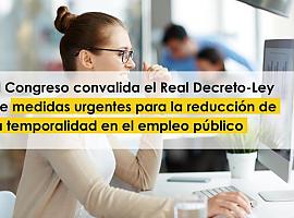 El Congreso aprueba las medidas del Gobierno para la factura eléctrica, los interinos y las mascarillas