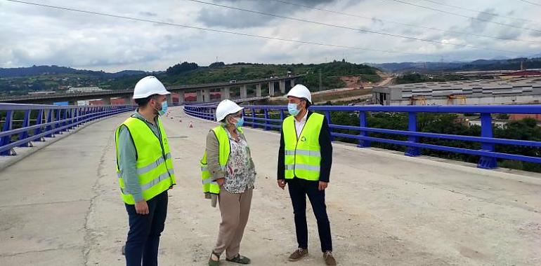 El acceso a la Zalia desde La Peñona a punto de finalizar sus obras