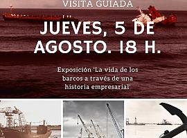 Visita guiada a la exposición de la Fundación Alvargonzález “La vida de los barcos a través de una historia empresarial” 