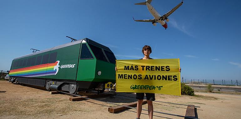 Greenpeace denuncia la incoherencia climática del Gobierno Central y la Generalitat tras el anuncio del acuerdo de ampliación del Prat