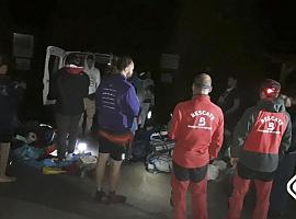 Un grupo de scouts de Alicante desorientado durante la noche es rescatado en las inmediaciones de los lagos de Covadonga.