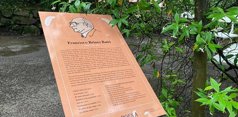 El Jardín Botánico de Gijón ya tiene un "Rincón de la Poesía"