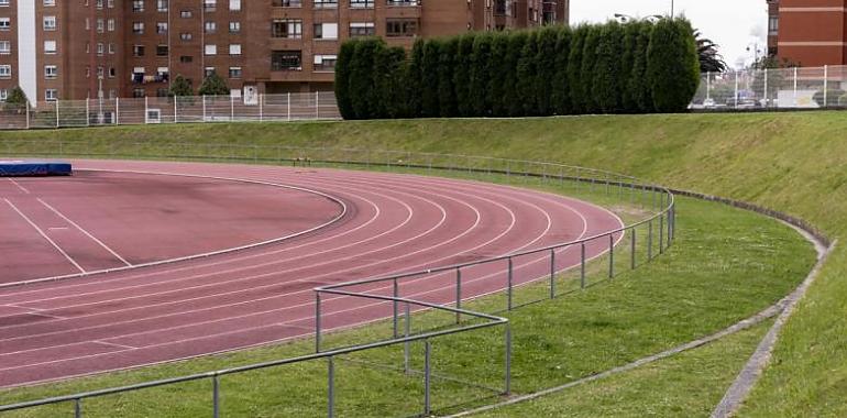 Avilés destina 600.000 euros para la renovación de la pista de atletismo del Estadio Municipal "Yago Lamela" 
