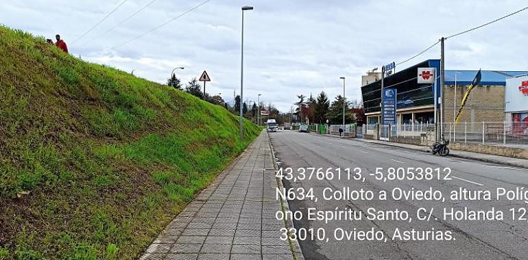 Denunciada la N-634 a su paso por Oviedo