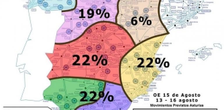 Operación especial de Tráfico por el 15 de agosto, que se prevé complicado