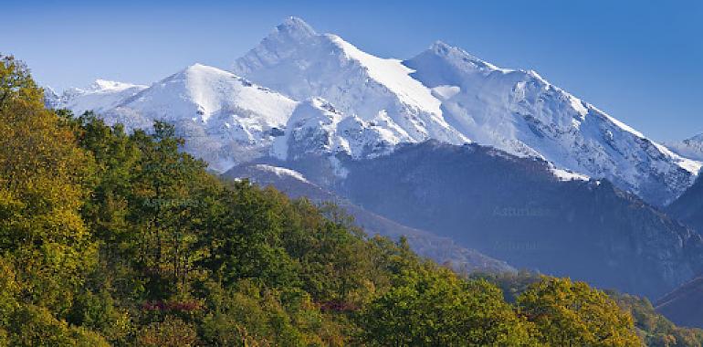 Rescate de montaña en Aller realizando tareas habituales de tipo ganadero