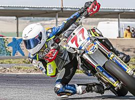 Adrián Fernández Murias en el Gran Premio de España del Europeo Supermoto 2021