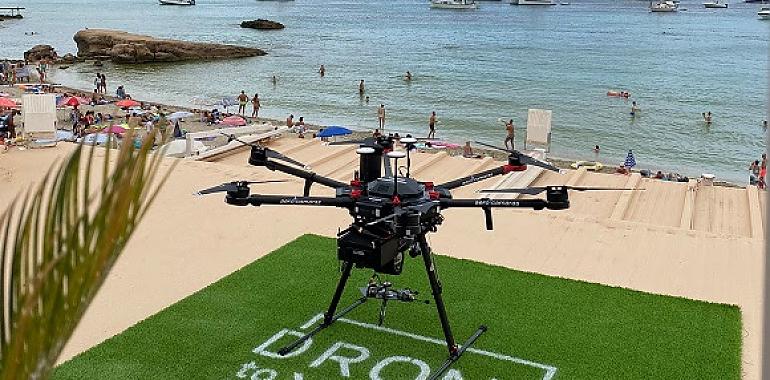 Si por casualidad tiene un yate y estás en Ibiza ya puedes pedir tu delivery a través de drones