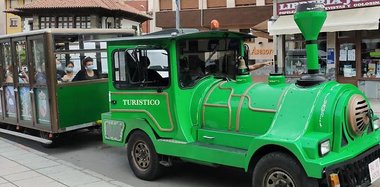 Se amplía hasta finales de Agosto el Tren Turístico de Aller ante su magnífica acogida