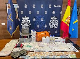 Desarticulado en Gijón un grupo criminal organizado dedicado a la distribución de cocaína 