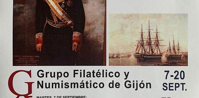 El Grupo Filatélico y Numismático de Gijón rinde homenaje a Claudio Alvargonzález