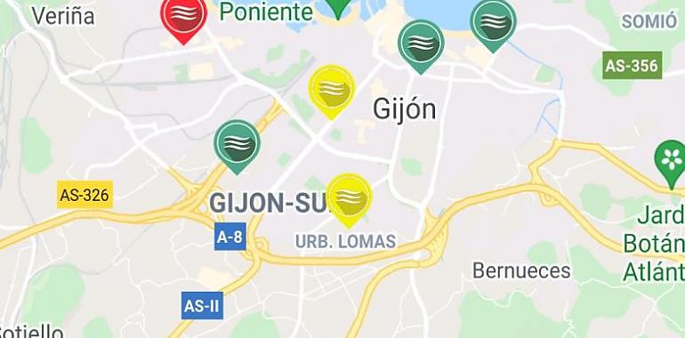 Denuncian nueva alerta por contaminantes aéreos en Gijón