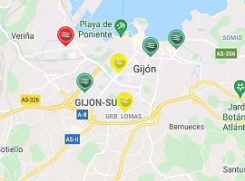 Denuncian nueva alerta por contaminantes aéreos en Gijón