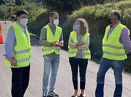  Asturias invierte 261.360 euros en reparar la carretera AS-324, entre San Julián de Bimenes y Carbayín Alto, en Siero