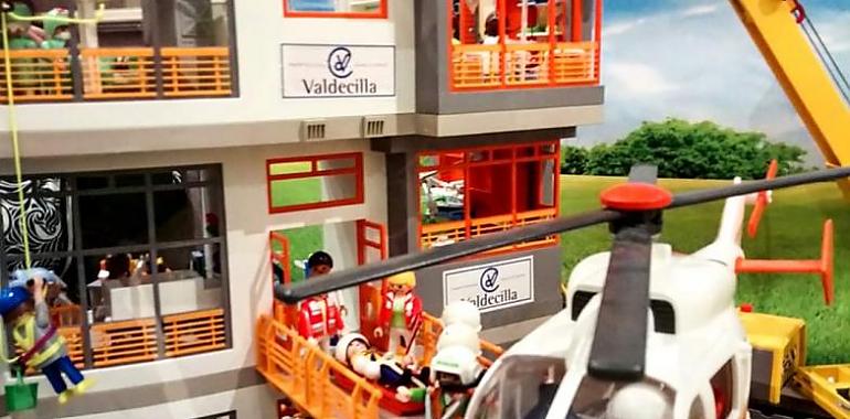 La exposición solidaria de Playmobils, con más de 15.000 piezas, llega a Gijón