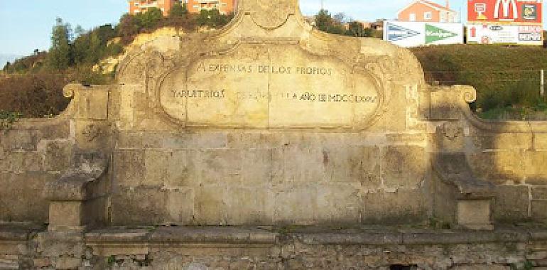 La rehabilitación del monumento de Los Canapés y su entorno les costará 370.000 euros a los avilesinos